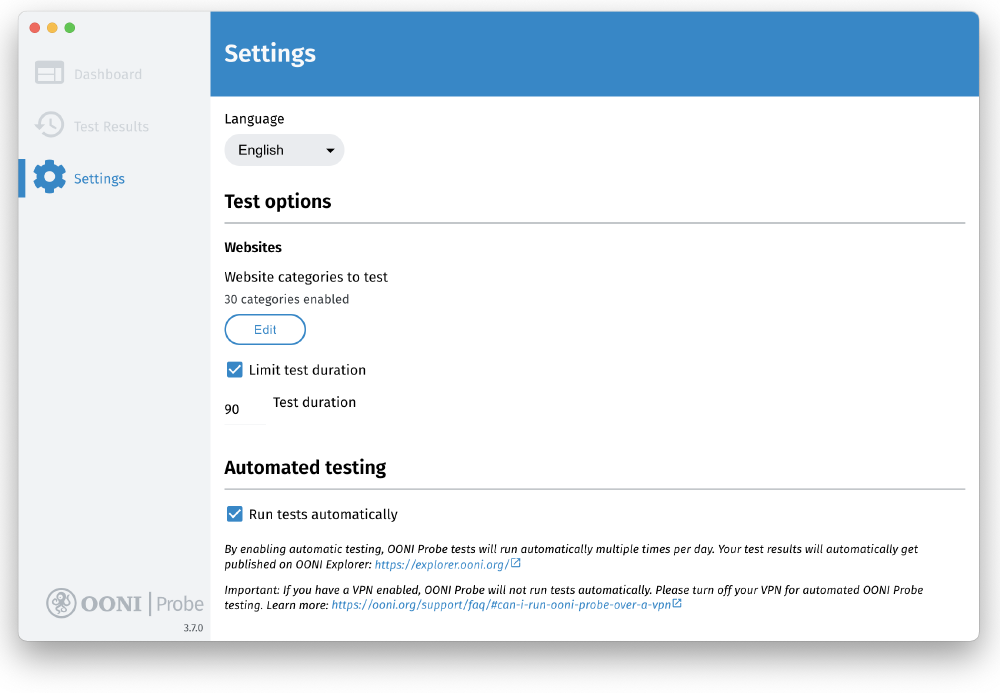 Automated testing enabled